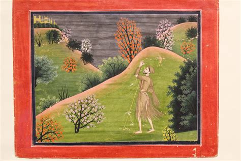 Landscape in Guler-Kangra Pahari Painting | The Prince's Foundation ...