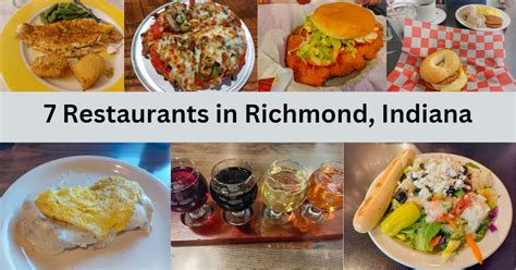 7 Restaurants in Richmond, Indiana: Gems of Culinary Delight