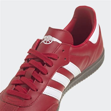 Shoes - Samba Arsenal Shoes - Red | adidas Oman