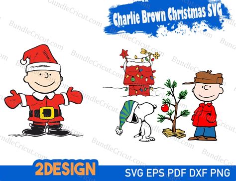 Charlie Brown Christmas SVG - Bundle Cricut