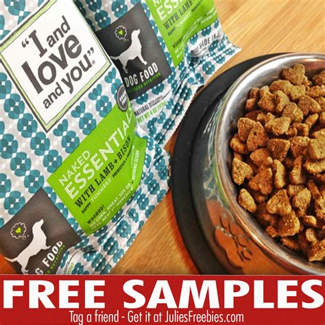 Free I and Love and You Dog Food Samples - Julie's Freebies