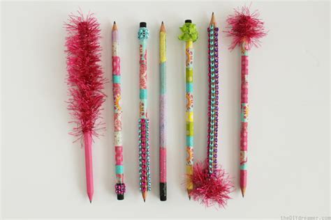 Decorative Pencils - Family Friendly Craft