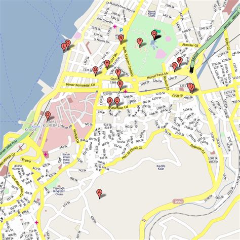 Map of İzmir - TravelsMaps.Com