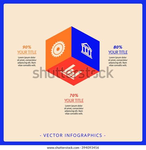 Cube Diagram Template 2 Stock Vector (Royalty Free) 394093456 | Shutterstock