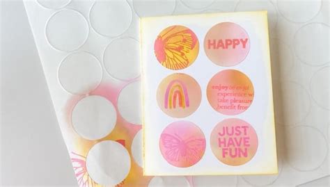 Vellum Sticker Paper Circles - Heidi Swapp Shop