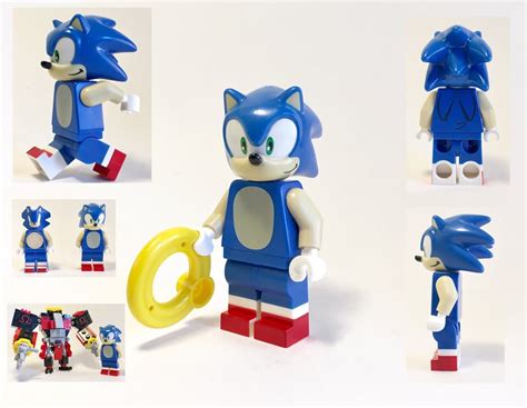 The Sonic The Hedgehog minifigure, a whole month early : Legodimensions