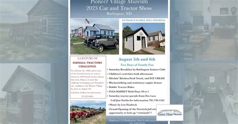 2023 Car & Tractor Show – SavorMinot