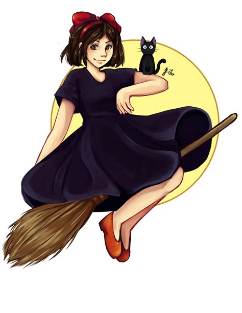 Kiki and Jiji by JelArts on DeviantArt