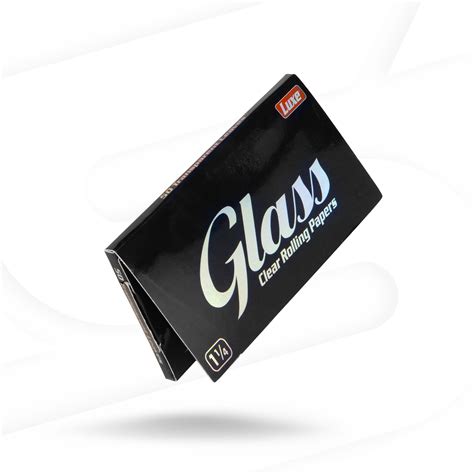 Glass Luxe Clear Rolling Papers - ESD Official