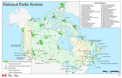 National Parks In Canada Map – Get Map Update