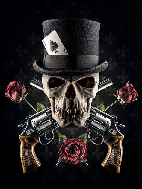 Gangster Skull Wallpapers HD - Wallpaper Cave