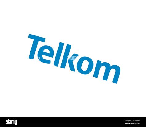 Telkom Mobile, rotated logo, white background B Stock Photo - Alamy