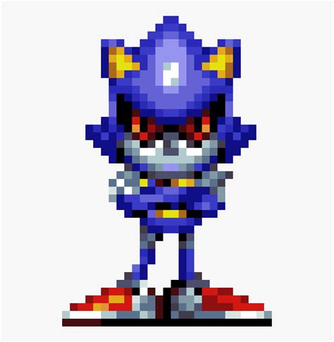 Metal Sonic 16 Bit, HD Png Download , Transparent Png Image - PNGitem