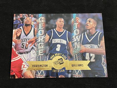 Lot - (Mint) 1996 Press Pass Allen Iverson Rookie #41 Rookie Basketball ...