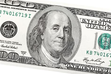 Premium Photo | Detail of ben franklin on the 100 dollar bill. high resolution photo.