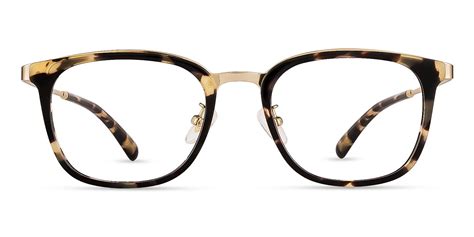 Explorer - Square Leopard Frames Glasses | ABBE Glasses