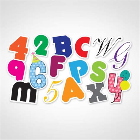 Custom Letter & Number Stickers | Vinyl Decals for All Uses Art