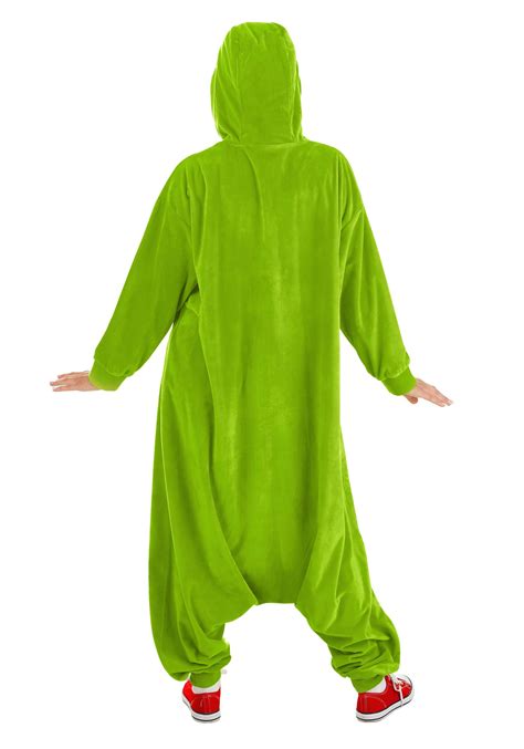 Ghostbusters Slimer Adult Costume Onesie | Ghostbusters Costumes