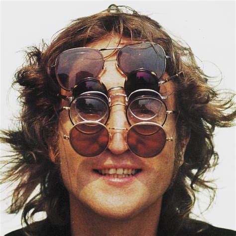 Did you know: John Lennon was legally blind without his iconic glasses. | John lennon wall, The ...