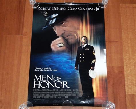 ORIGINAL MOVIE POSTER MEN OF HONOR UNFOLDED DS INTL STYLE A ONE SHEET ...