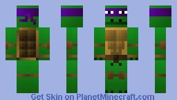 Donatello TMNT Minecraft Skin