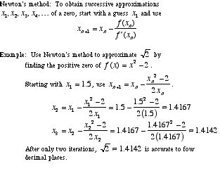 Mathwords: Newton’s Method | Newton method, Newton, Method