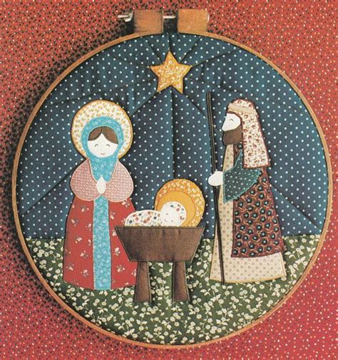 Nativity Hoop New/Older Applique Pattern by The Pieceable Kingdon on ...