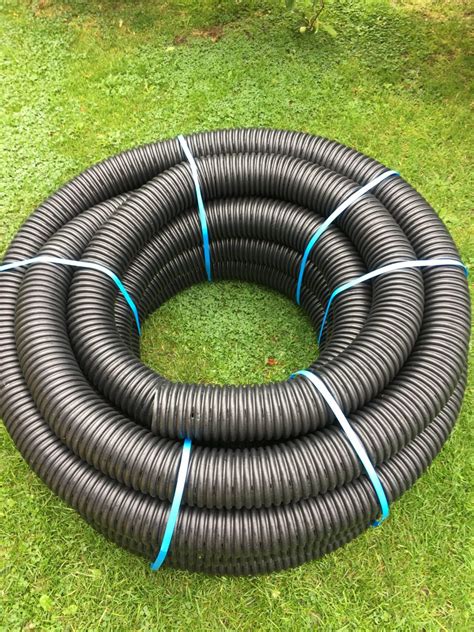 LAND DRAIN PIPE PERFORATED 100MM (25M - 50M) | J Todd & Son