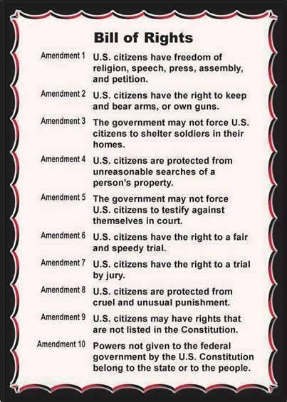 11 Best bill of rights images | Bill of rights, Social studies, Social studies middle school