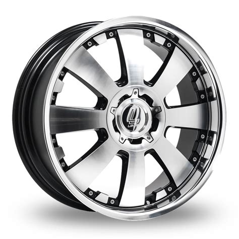 Lenso Concerto Black Polished 20" Alloy Wheels - Wheelbase