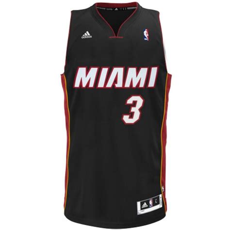 Youth Miami Heat Dwyane Wade adidas Black Swingman Away Jersey - NBA Store