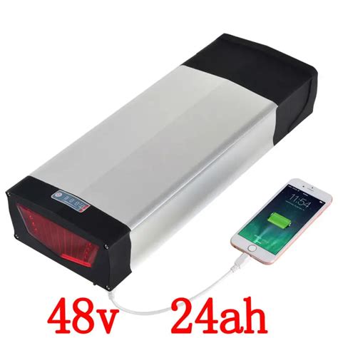 Aliexpress.com : Buy 48V 24AH Rear Rack e bike Battery 48V 750W 1200W ...