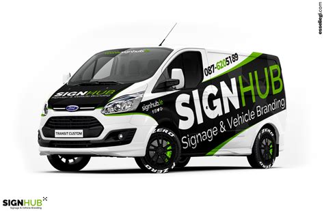 Ford Transit Custom | Van Wrap Design by Essellegi Wrap Design