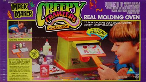 Creepy Crawlers - Nothing like self-made rubber gummies : nostalgia