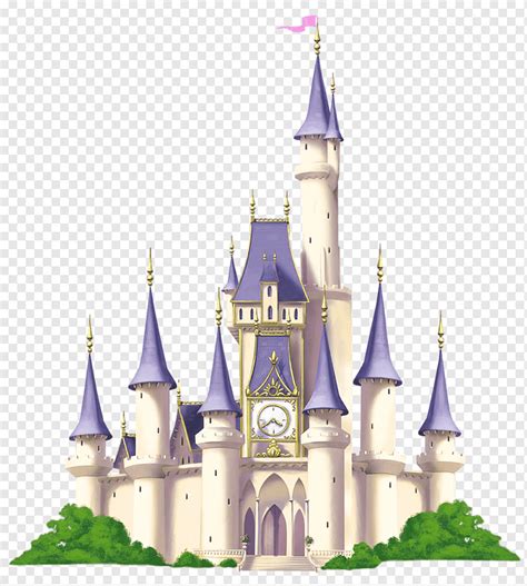 purple and white castle illustration, Magic Kingdom Sleeping Beauty ...