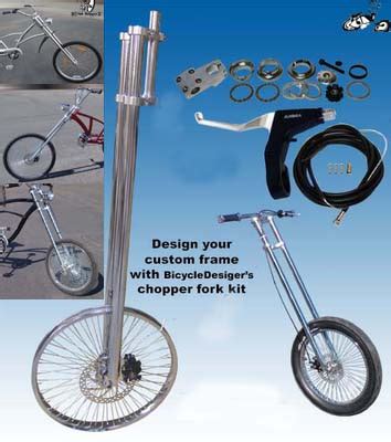 Chopper Bicycle Front End Disc Brake Kit