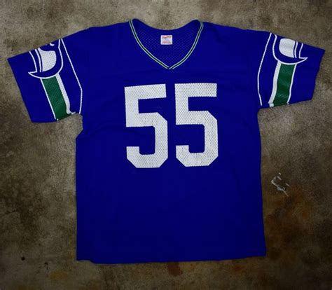 Brian Bosworth "The Boz" Seattle Seahawks Rawlings Game Jersey Si ...