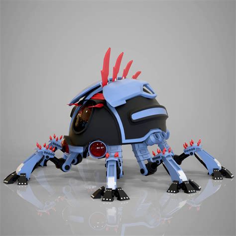 robotic beetle by bonesinteractive | 3DOcean