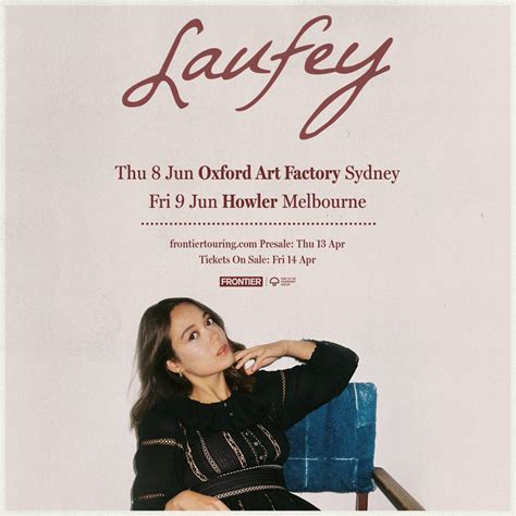 LAUFEY ANNOUNCES AUSTRALIAN TOUR FOR JUNE 2023