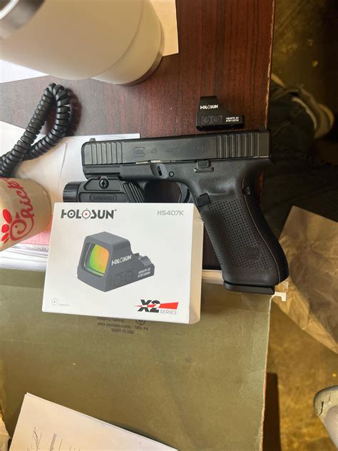 Holosun HS407K X2 not fitting on Glock 45 : r/Glock45