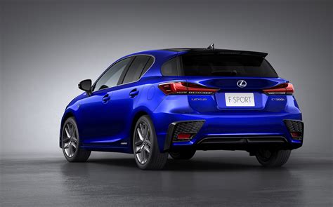 2018 Lexus CT 200h facelift revealed with sharpened design - PerformanceDrive