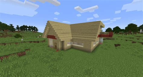 Minecraft House 3d Model