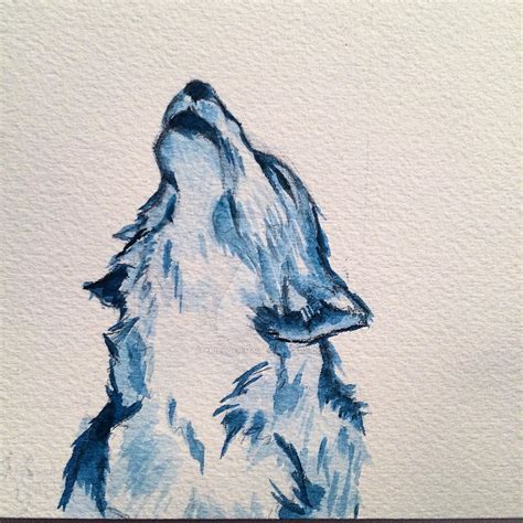 Watercolor Wolf by ArielofPima on DeviantArt