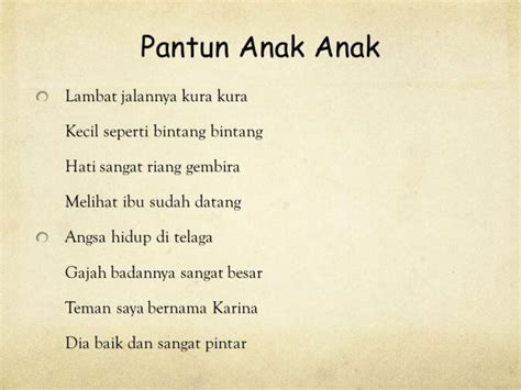 Contoh Pantun Jenaka Dan Maknanya Untuk Anak Kelas 5 - IMAGESEE