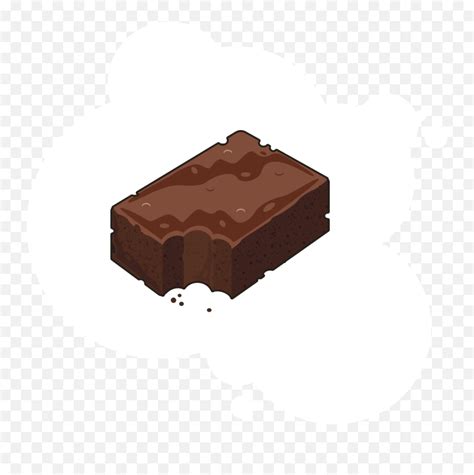 Brownie Clipart Plain - Brownies Animated Png,Brownie Png - free transparent png images - pngaaa.com