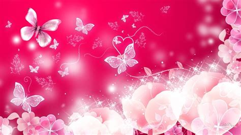 31 Pink Butterfly Wallpapers - Wallpaperboat