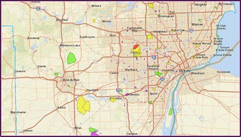 Dte Power Outage Map Report - Maps : Resume Template Collections # ...