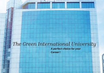 The Green International University Lahore in Punjab