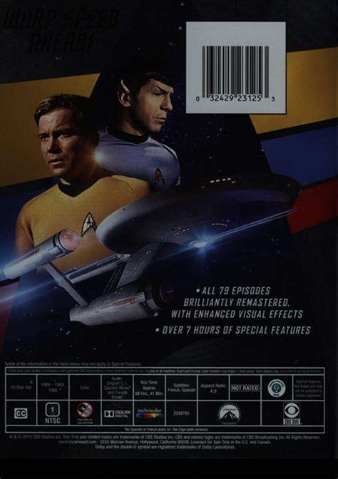 Star Trek: The Original Series - The Complete Series (DVD 1966) | DVD ...