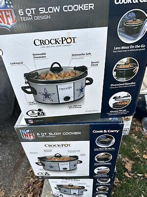 Dallas Cowboys Crock Pot Slow Cooker Limited Edition | eBay